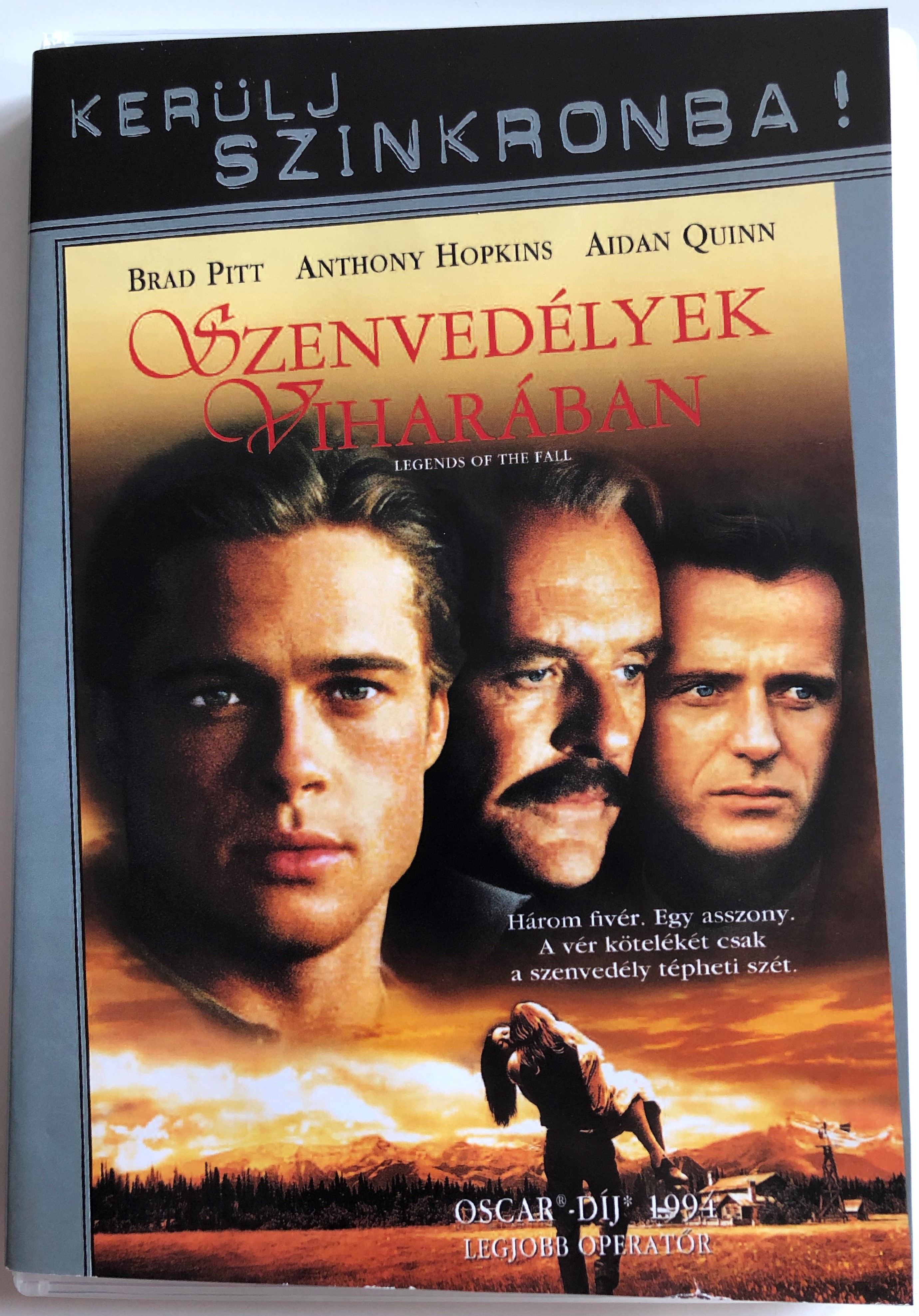 Legends of the fall DVD 1994 Szenvedélyek Viharában  1